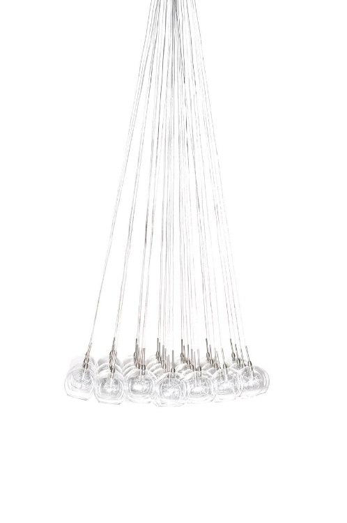 Picture of 10W Starburst 37-Light Pendant SNPC Clear Glass 12V G4 Xenon (OA HT 42"-72") (CAN 6.25"x4")