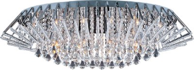 Mostrar detalles para Zen 25-Light Flush Mount PC Crystal Glass G9 Xenon  Imagen de Zen 25-Light Flush Mount PC Crystal Glass G9 Xenon