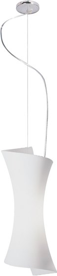 Picture of 100W Conico 1-Light Pendant SN Opal White Glass MB Incandescent (OA HT 48"-120")