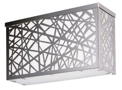 Show details for 6W Inca LED Large Outdoor Wall Sconce PC White  Picture of 6W Inca LED Large Outdoor Wall Sconce PC White