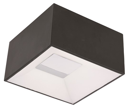 Foto para 15W Collage LED Flush Mount BK White 