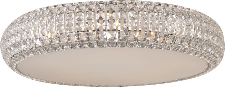 Foto para 40W Bijou 4-Light Flush Mount PC Crystal Glass G9 Xenon 