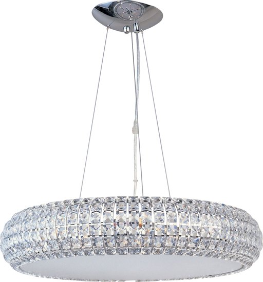 Foto para 40W Bijou 8-Light Pendant PC Crystal Glass G9 Xenon (OA HT 18"-120")