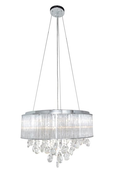 Picture of 40W Gala 10-Light Pendant PC Clear G9 (OA HT 20"-150")