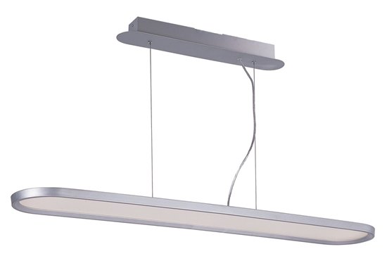 Foto para 62W Moonbeam LED Pendant MS Matte White (OA HT 35"-50.75")