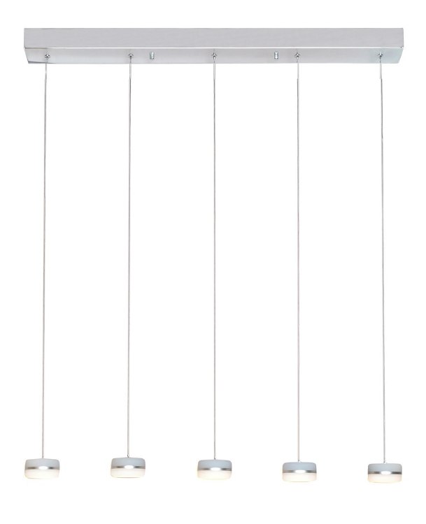 Picture of 4W Mint 5-Light LED Pendant PC Matte White COB LED 4.75"x35.5" (OA HT 5"-125")