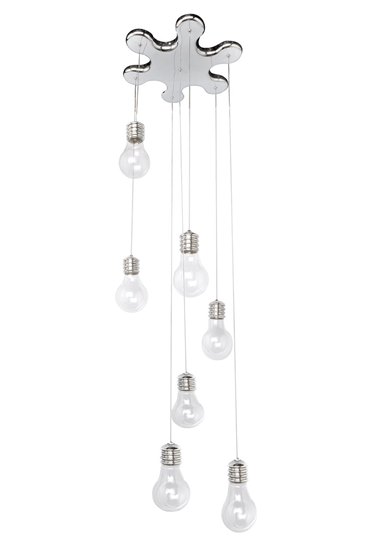 Picture of 20W Edison 7-Light Pendant PC Clear G4 (OA HT 8.5"-125.25")