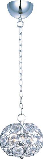 Foto para 40W Brilliant 3-Light Pendant PC Crystal Glass G9 Xenon (OA HT 18"-128")72" Chain