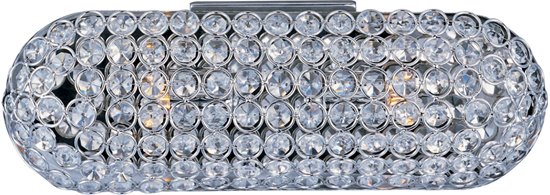 Foto para 40W Brilliant 2-Light Wall Sconce PC Crystal Glass G9 Xenon 