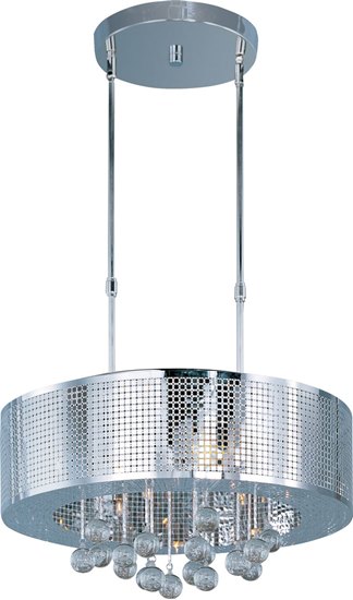 Picture of 40W Illusion 9-Light Pendant PC Bubble Glass G9 Xenon (OA HT 20.25"-56.25")