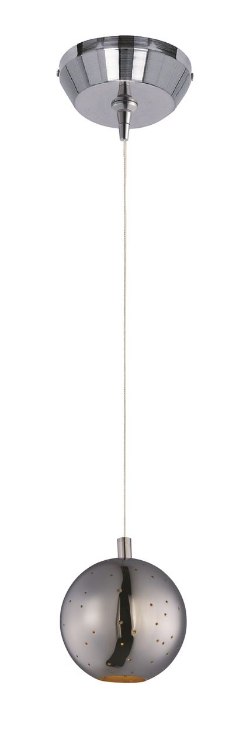 Picture of 2.4W Polaris 1-Light RapidJack Pendant and Canopy PC LED 6.75" (OA HT 134")