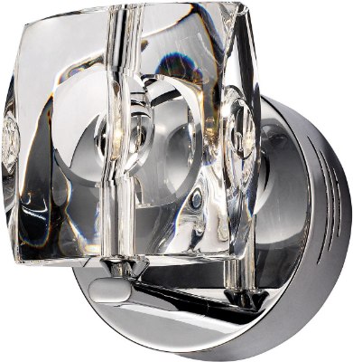 Show details for 20W Neo 1-Light Wall Mount PC Crystal Glass 12V G4 Xenon  Picture of 20W Neo 1-Light Wall Mount PC Crystal Glass 12V G4 Xenon