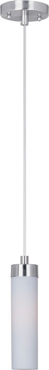 Foto para 60W Cilandro 1-Light Pendant SN Matte White Glass MB T10 Incandescent (OA HT 24"-134") 4-Min