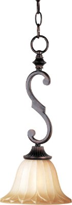 Mostrar detalles para 100W Allentown 1-Light Mini Pendant OI Wilshire Glass MB Incandescent 36" Chain Imagen de 100W Allentown 1-Light Mini Pendant OI Wilshire Glass MB Incandescent 36" Chain