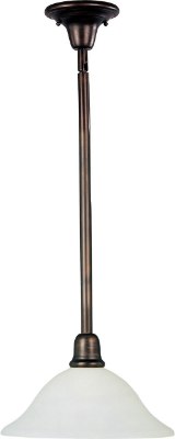 Mostrar detalles para 100W Bel Air 1-Light Pendant OI Soft Vanilla Glass MB Incandescent  Imagen de 100W Bel Air 1-Light Pendant OI Soft Vanilla Glass MB Incandescent