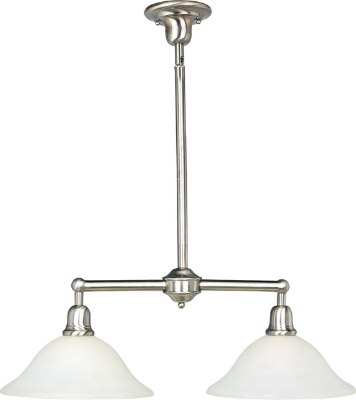 Mostrar detalles para 100W Bel Air 2-Light Pendant SN Soft Vanilla Glass MB Incandescent (CAN 6.1"x3.15") Imagen de 100W Bel Air 2-Light Pendant SN Soft Vanilla Glass MB Incandescent (CAN 6.1"x3.15")