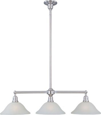 Mostrar detalles para 100W Bel Air 3-Light Pendant SN Soft Vanilla Glass MB Incandescent (OA HT 18") Imagen de 100W Bel Air 3-Light Pendant SN Soft Vanilla Glass MB Incandescent (OA HT 18")