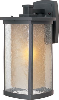 Mostrar detalles para 100W Bungalow 1-Light Wall Lantern Wet BZ Seedy/Wilshire Glass MB Incandescent 8"x16" 4-Min Imagen de 100W Bungalow 1-Light Wall Lantern Wet BZ Seedy/Wilshire Glass MB Incandescent 8"x16" 4-Min