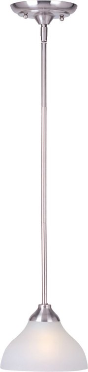 Picture of 100W Contour 1-Light Mini Pendant SN Frosted Glass MB Incandescent 