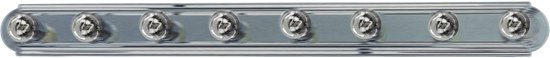 Picture of 100W Essentials - 712x-Bath Vanity SN 8-lights MB Incandescent 8-Min