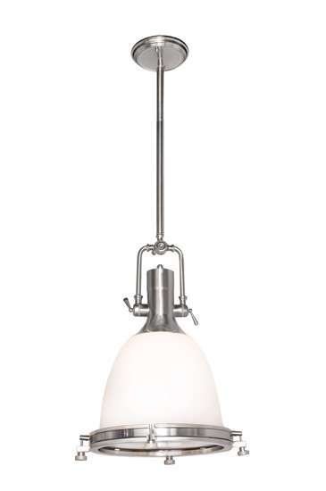 Foto para 100W Hi-Bay 1-Light Pendant SN Satin White MB (OA HT 67.5")