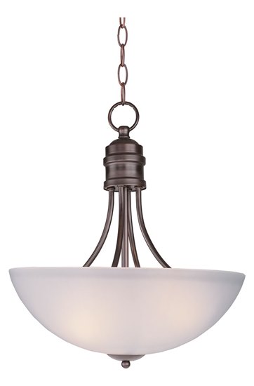 Picture of 100W Logan 3-Light Pendant OI Frosted MB Incandescent 36" Chain