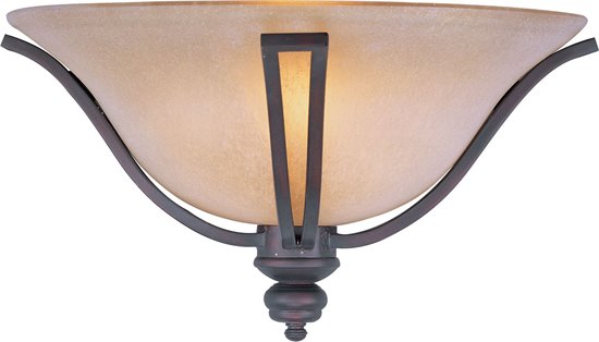 Picture of 100W Madera 1-Light Wall Sconce OI Wilshire Glass MB Incandescent (CAN 4.5"x0.79")