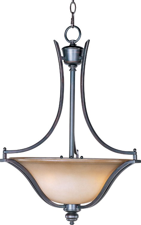 Picture of 100W Madera 3-Light Pendant OI Wilshire Glass MB Incandescent 36" Chain