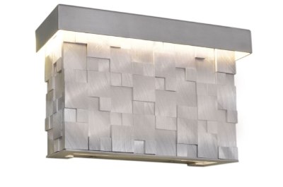 Show details for 12+6W Mosaic LED Wall Sconce Wet AL 10.75"x6.25"  Picture of 12+6W Mosaic LED Wall Sconce Wet AL 10.75"x6.25"