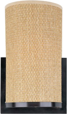 Show details for 18W Elements 1-Light Wall Sconce OI Natural Fiber GU24 Fluorescent  Picture of 18W Elements 1-Light Wall Sconce OI Natural Fiber GU24 Fluorescent