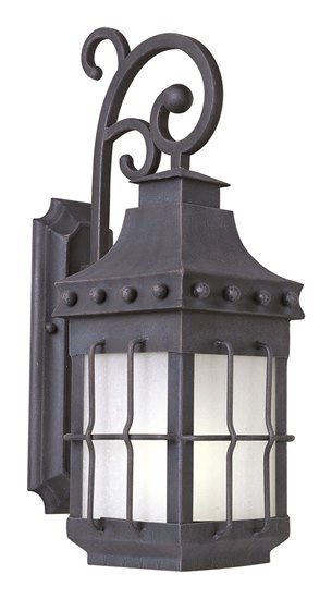 Picture of 18W Nantucket EE 1-Light Outdoor Wall Lantern CF Frosted Seedy Glass GU24 Fluorescent 