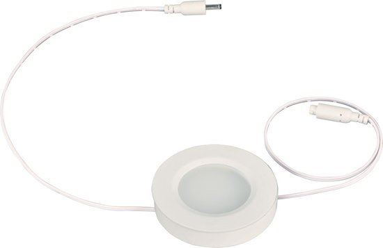 Foto para 2.3W CounterMax MX-LD-D LED Disc WT Frosted Acrylic 2.75"x0.5" 100-Min