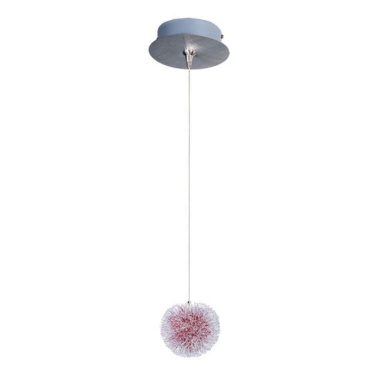 Foto para 20W Clipp 1-Light RapidJack Pendant and Canopy AL Metal 12V G4 Xenon 5"x5" (OA HT 7.25"-126.25") (CAN 5.75"x1.25")