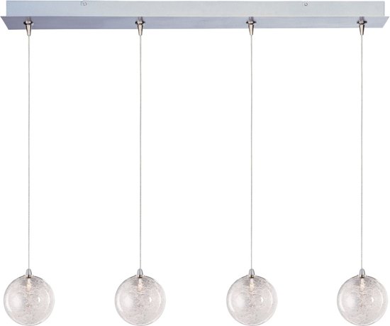 Foto para 20W Starburst 4-Light RapidJack Pendant and Canopy Threaded 12V G4 Xenon (OA HT 7.25"-127.25") (CAN 34.5"x4.5"x2.25")