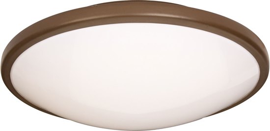 Foto para 22+32W Rim EE 2-Light Flush Mount OI White Acrylic 4-Pin T9 Circline Fluorescent 5-Min