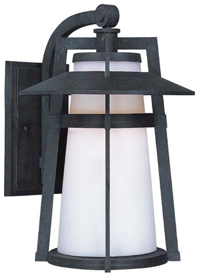 Picture of 26W Calistoga EE 1-Light Outdoor Wall Lantern AE Satin White GU24 