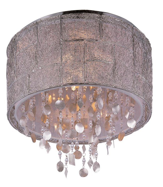 Picture of 40W Allure 5-Light Flush Mount PN Fabric G9 Xenon 