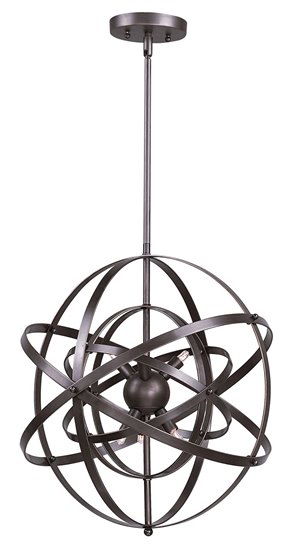 Picture of 40W Sputnik 9-Light Pendant BR G9 Xenon (OA HT 70")