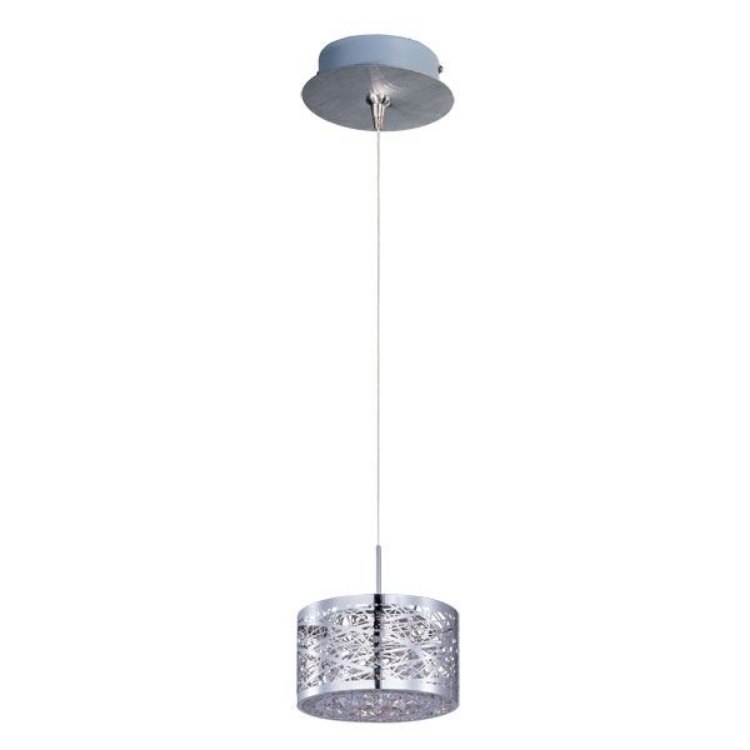 Foto para 50W Inca 1-Light RapidJack Pendant and Canopy PC Metal 12V GY6.35 T4 Xenon (OA HT 6.25"-125.25") (CAN 5.75"x1.25")