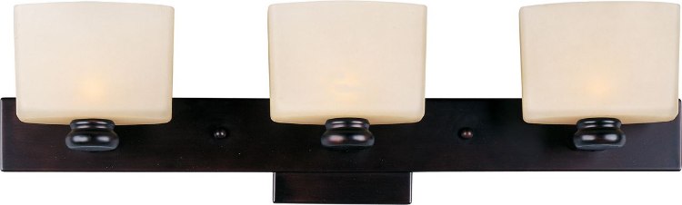 Foto para 60W Essence 3-Light Bath Vanity OI Dusty White Glass G9 Frost Xenon 