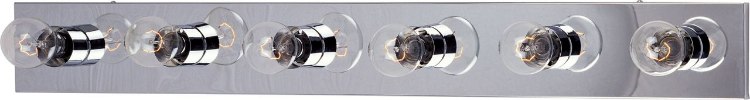 Foto para 60W Essentials - 445x-Bath Vanity PC 6-lights MB Incandescent 8-Min