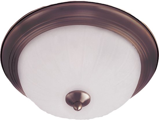 Picture of 60W Essentials - 583x-Flush Mount OI 2-lights Frosted Glass MB Incandescent 