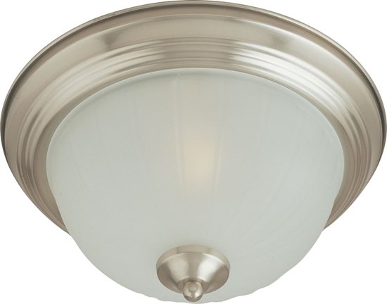 Picture of 60W Essentials - 583x-Flush Mount SN 3-lights Frosted Glass MB Incandescent 