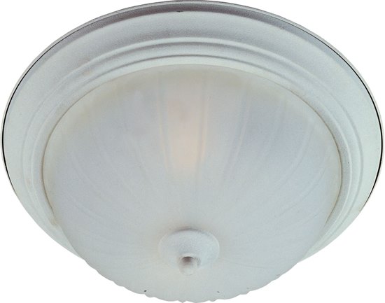 Picture of 60W Essentials - 583x-Flush Mount TW Frosted Glass MB Incandescent 