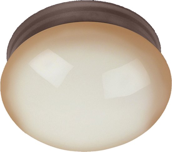 Foto para 60W Essentials - 588x-Flush Mount OI 2-lights Wilshire Glass MB Incandescent 8-Min