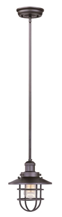 Picture of 60W Mini Hi-Bay 1-Light Pendant BZ MB (OA HT 56.5")