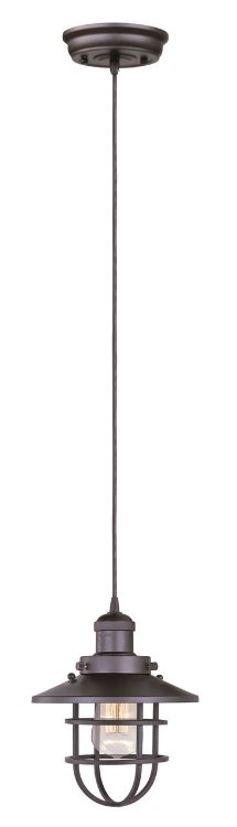 Picture of 60W Mini Hi-Bay 1-Light Pendant BZ MB (OA HT 72.25")