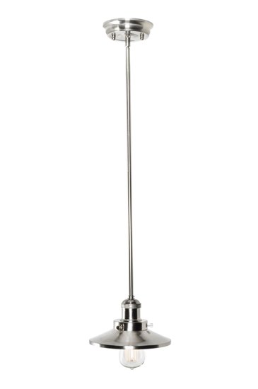 Foto para 60W Mini Hi-Bay 1-Light Pendant SN Metal MB Incandescent 6"x5.25" (OA HT 64.5")