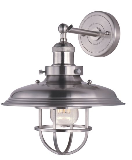 Picture of 60W Mini Hi-Bay 1-Light Wall Sconce SN MB 11"x11" 