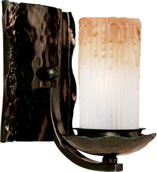 Foto para 60W Notre Dame 1-Light Wall Sconce OI Wilshire Glass CA Incandescent 